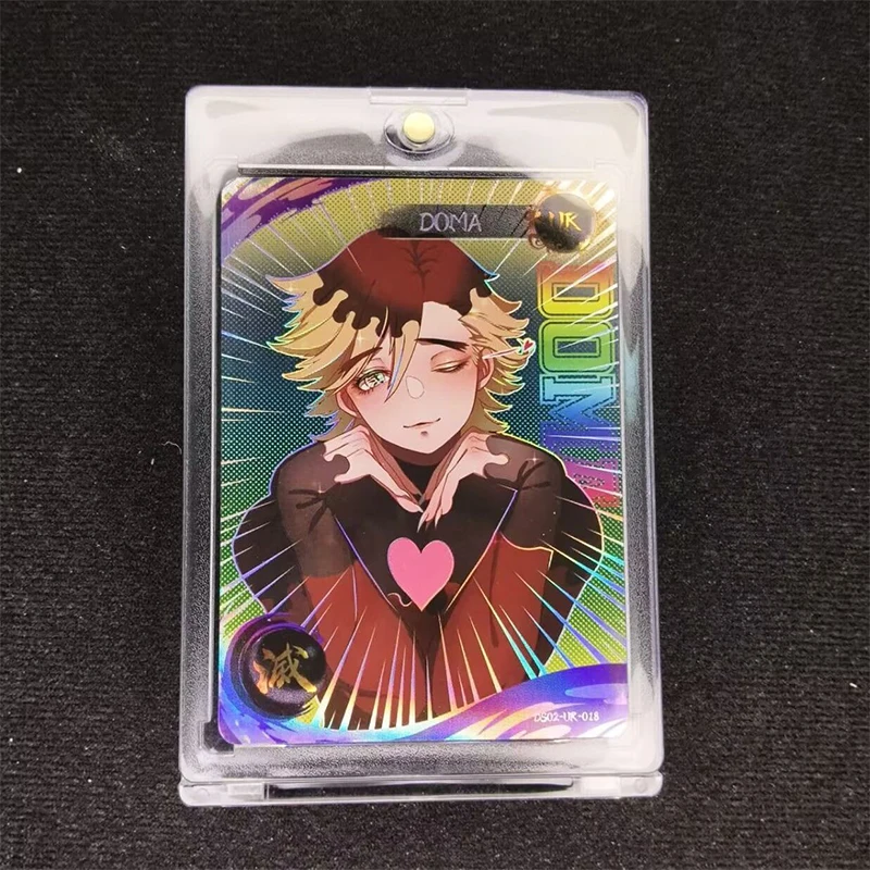 Aikaho Ds-02 Anime Demon Slayer UR OR MR QR Cards Kochou Shinobu Kanroji Mitsuri Collection Cards Birthday Gifts Children's Toys