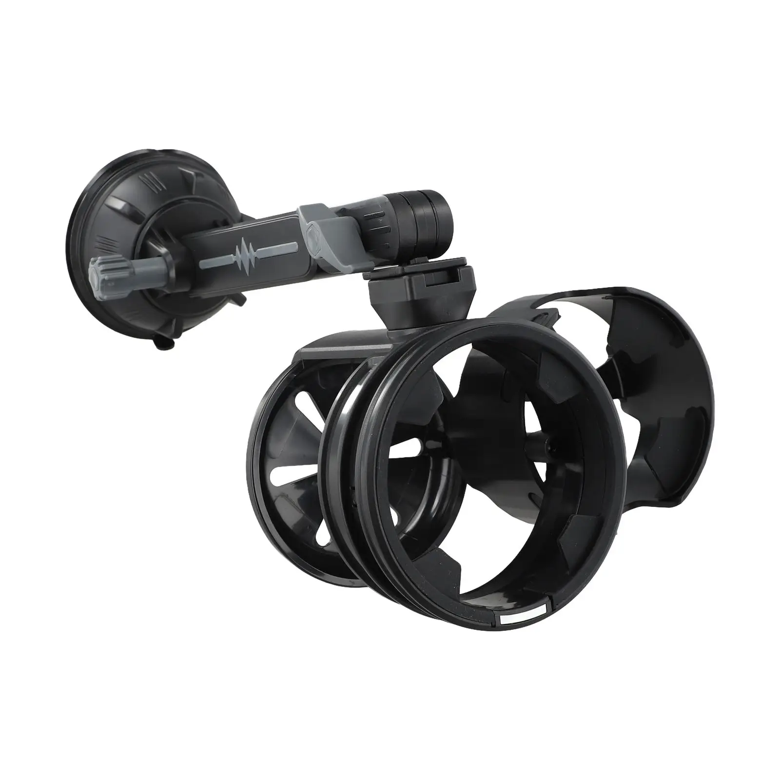 

Stable Cup Holder Suction Cup Holder Travel Outdoor Activities Black 360 Rotation Mechanism Non-Slip Liner Spring-Lock Mechanism