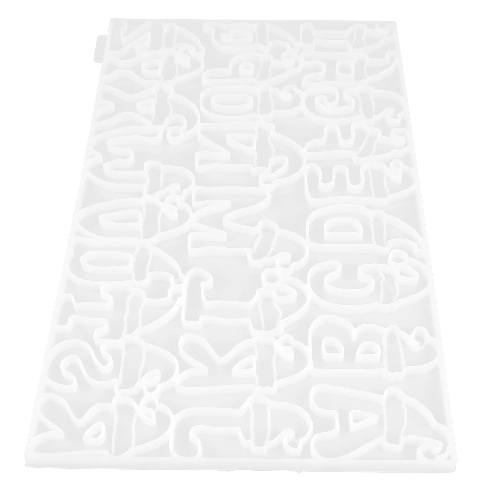 

Silicone Christmas Alphabet Letter Mold DIY Keychain Pendant Casting Mold Silicone Letter Molds Alphabet Pendant Molds