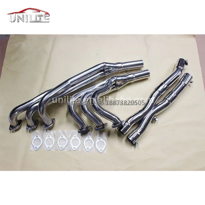 STAINLESS STEEL EXHAUST HEADER+Y PIPE DOWNPIPE FOR B MW 325 E30/M20 1984-1991 Exhaust Pipe