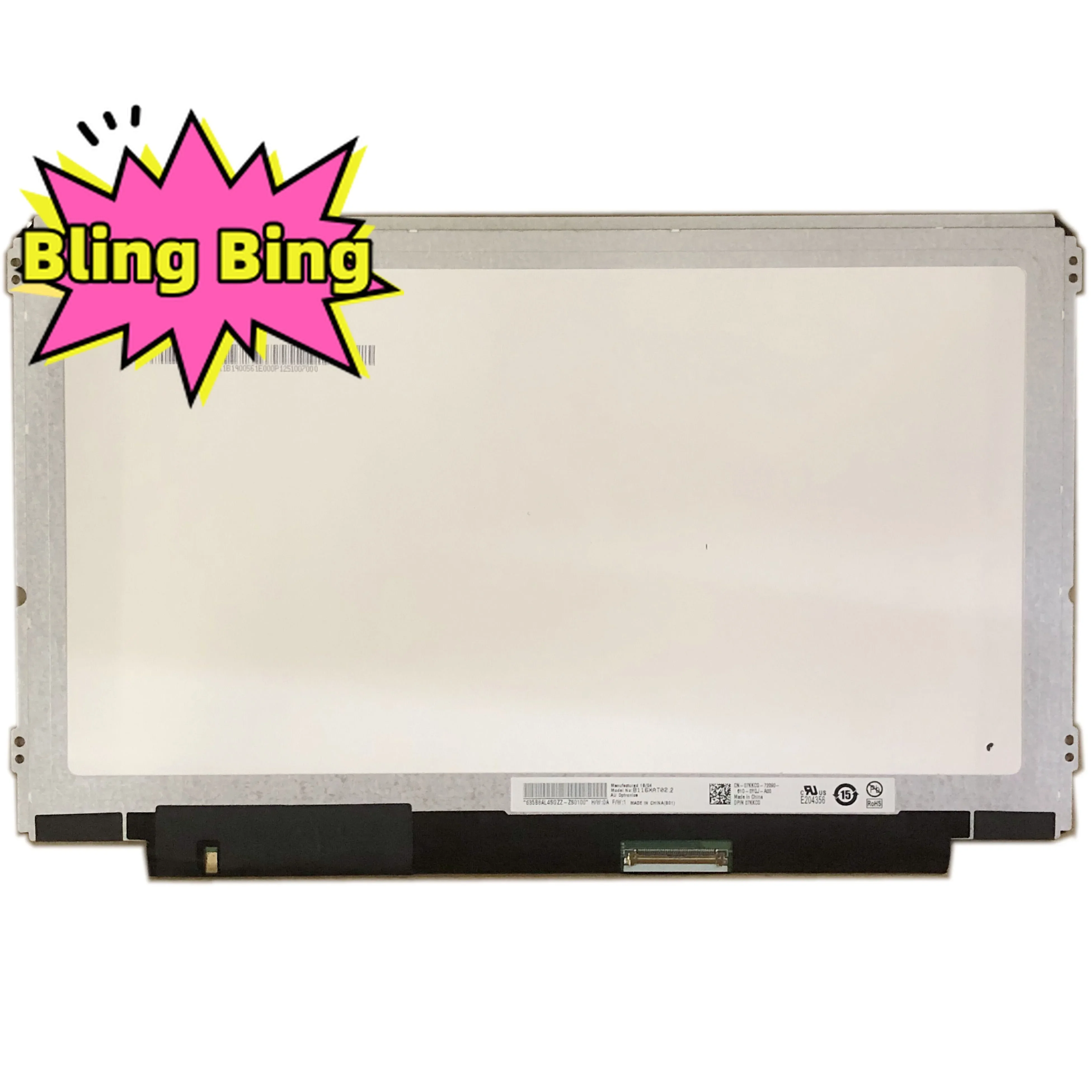 B116XAT02.2 for Dell Digitizer Chromebook 3120 LCD LED Screen with Touch Screen