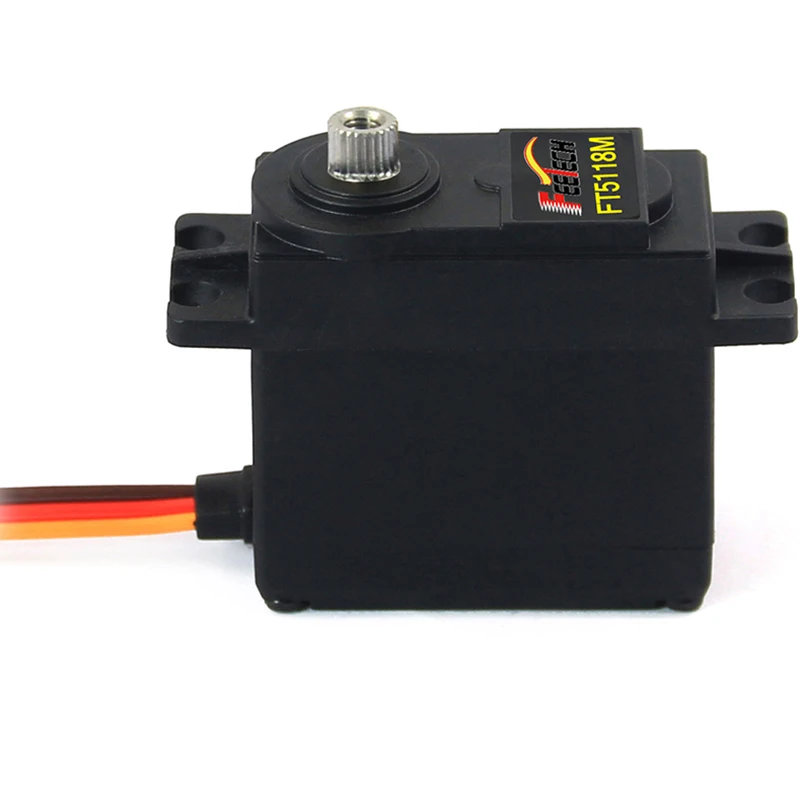 FT5118M Digitale servo 17 kg.cm 280 °   Stalen tandwiel 4-8,4 V kernmotor voor 1:8 1:10 RC auto's Robot vliegtuig boot overbelastingsbeveiliging