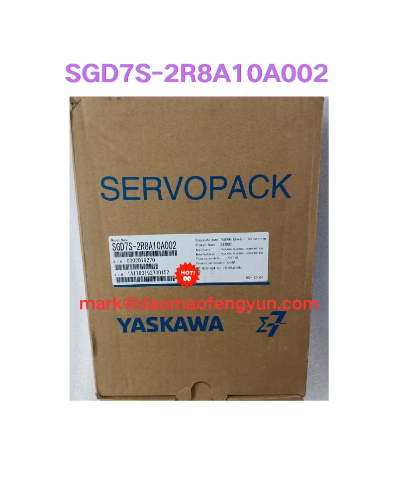 SGD7S-2R8A10A002 Ne…