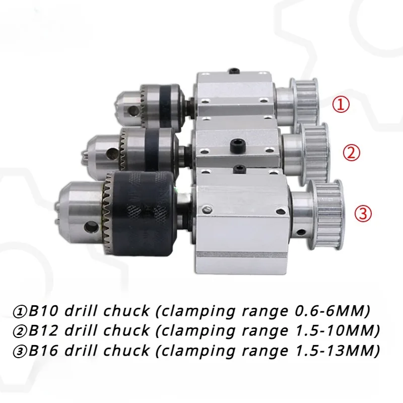 Mini Bench Drill Spindle Assembly, Unpowered Bead Machine Spindle, Woodworking Lathe, Milling Machine, Electric Drill