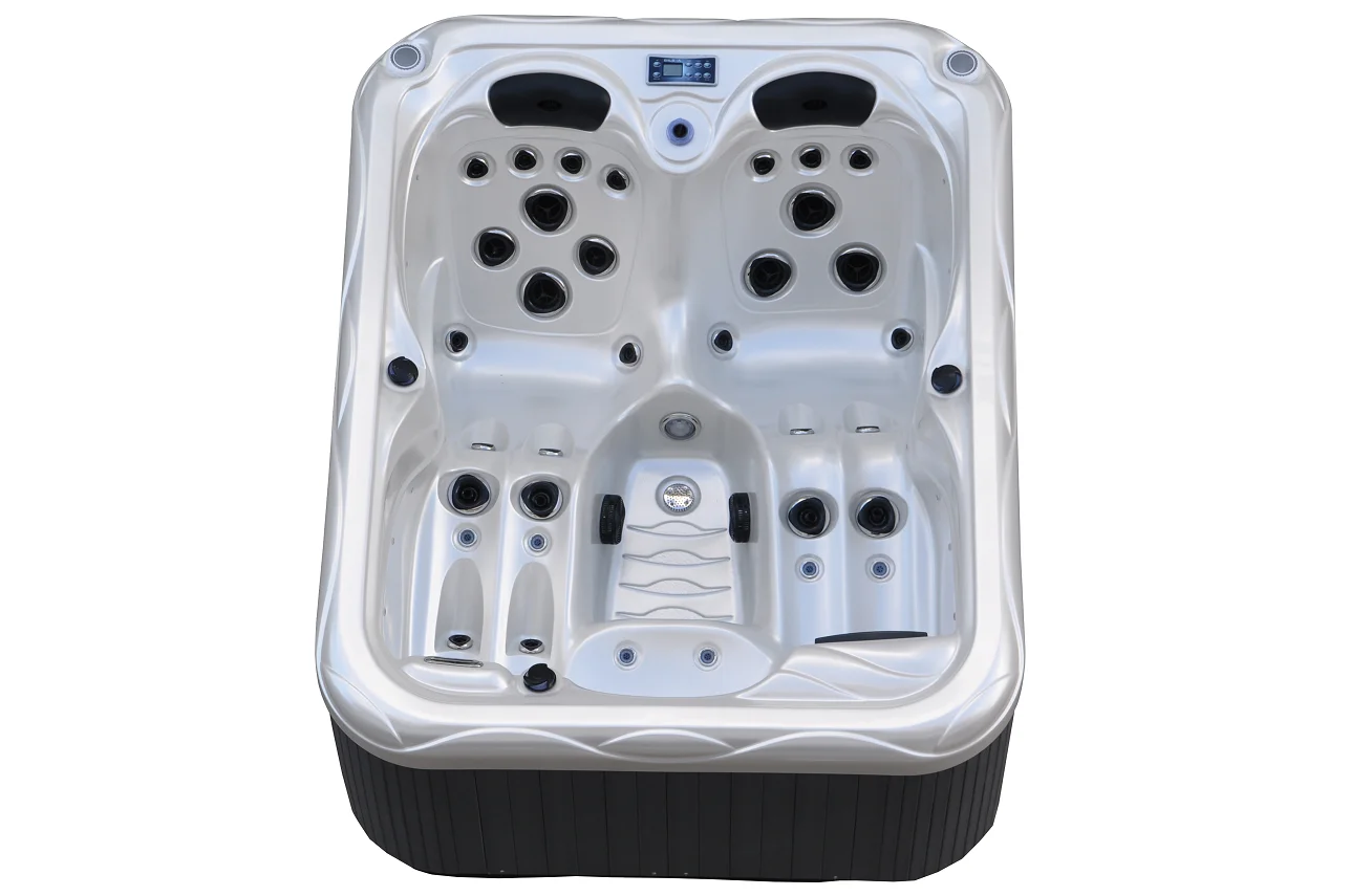 High Strength Drop‑Stitch Massage Pool Inflatable Jacuzzi Spa With Stable Air Retention For Long‑Time Outdoor Use