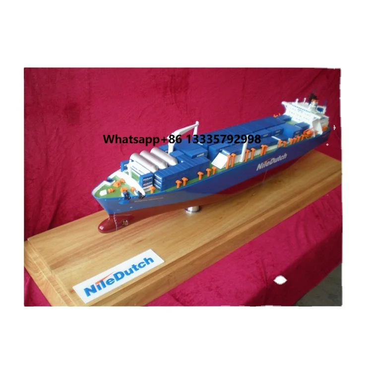 

Miniature Container Ship Scale Model Parts