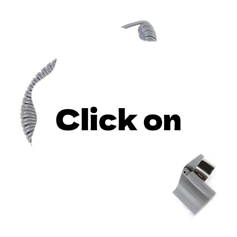 1 Stuks Nail Handstuk Power Kabel Elektrische Lente Draad Voor Sterke H6 W-168 202B Manicure Machine Boor Accessoires