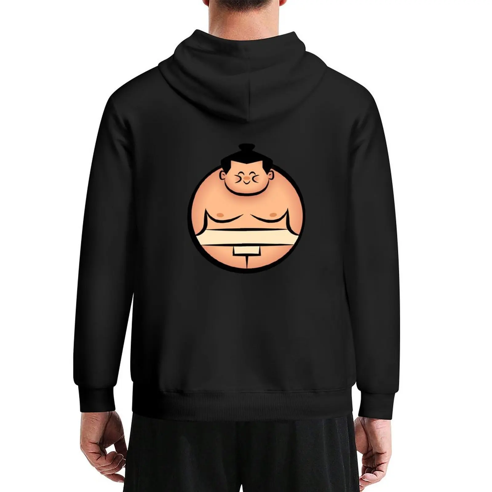 

Little Sumo Hoodie korean clothes men's clothing autumn blouse hoodie for men