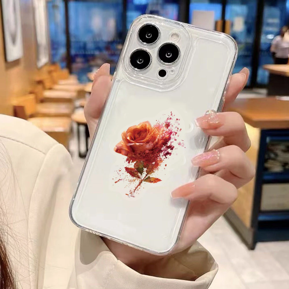 50 шт., креативные деформационные движения, исследование, наклейки из прозрачного материала для домашних животных, декоративные чехлы для телефонов, наклейки для ноутбуков