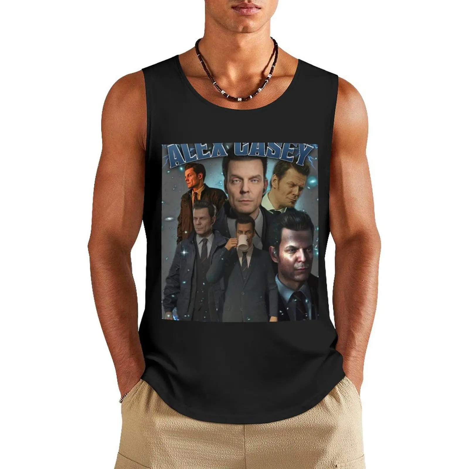 

Alex Casey Tank Top sleeveless man shirts gym accessories man sleeveless vest men