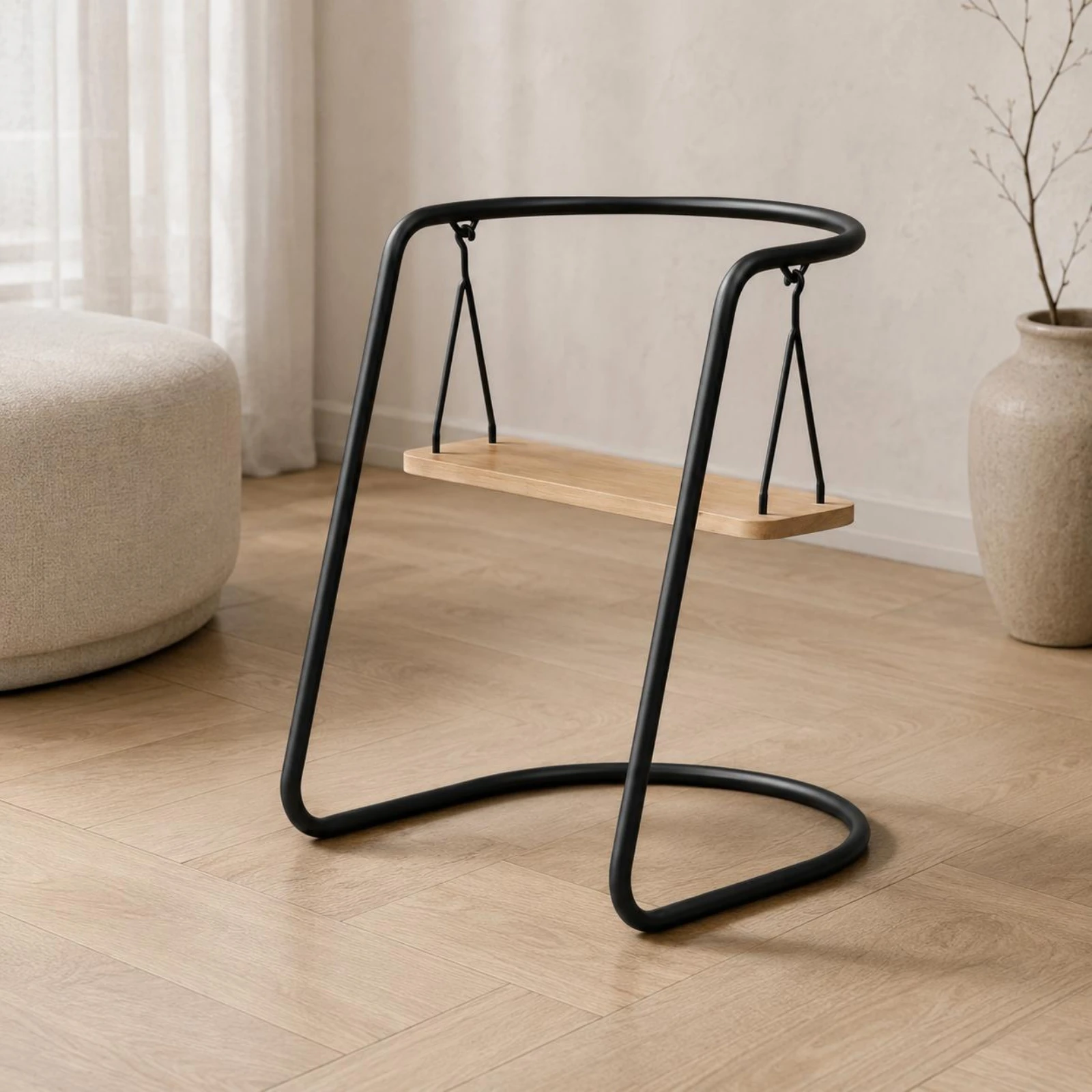Swing Chair Frame Easy Install Metal Swing Chair Indoor Furniture Heavy Duty Non Slip