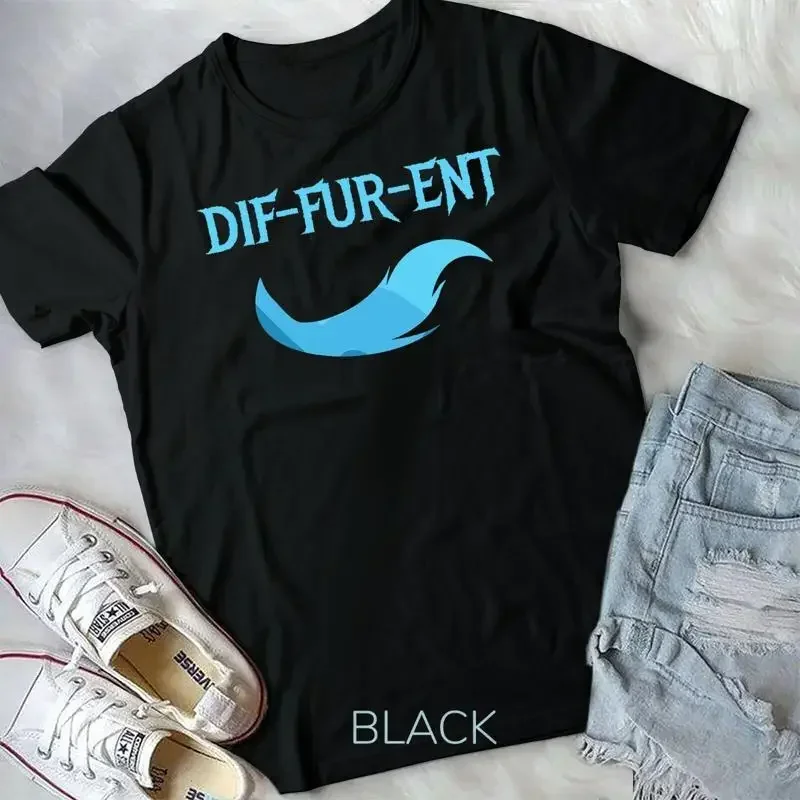 Diffurent Furry Fandom Furries Fan Designs Men Women Kids Unisex T shirt
