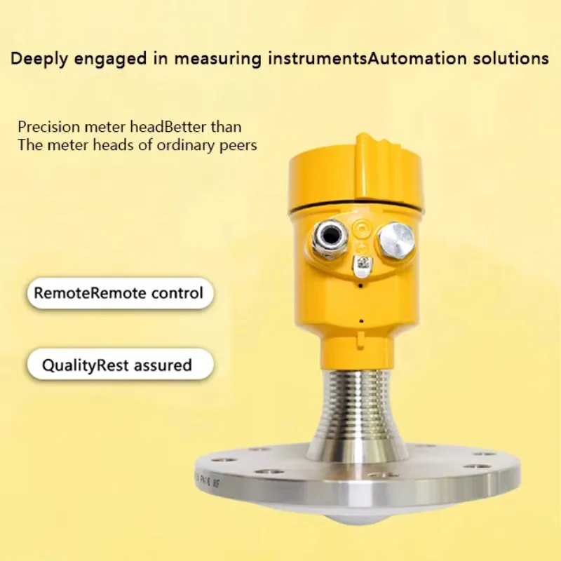 Radar Liquid Level and Material Level Meter, Explosion-Proof Intelligent Chemical River Level Meter Anticorrosion