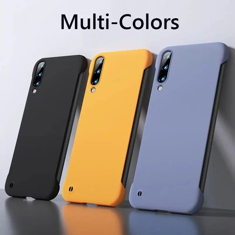 Frameless Slim Matte Hard PC Back Cover Case For Xiaomi Mi 9 Mi9 ShockProof Fundas Coque