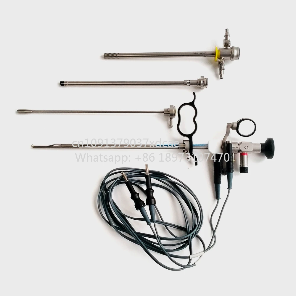 Camjoy TURP Resectoscopy Set Surgical Laparoscopic Instruments Bipolar Resectoscope Passive Working Element Resectoscope