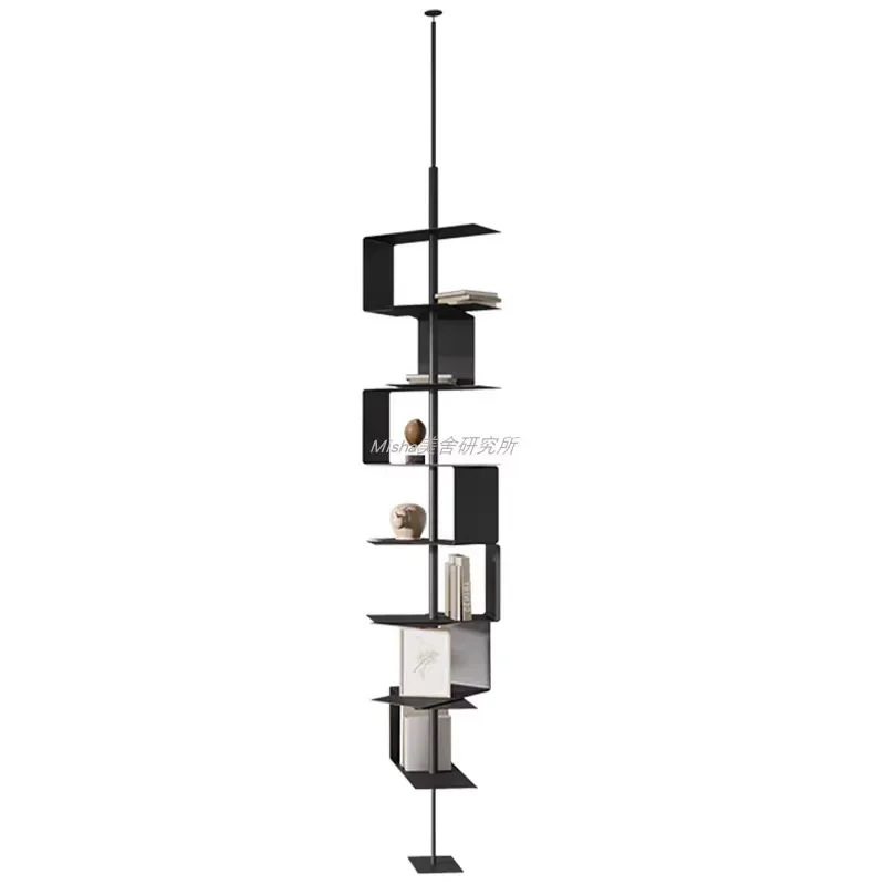 Factory Direct Compatible withCreative partition bookshelf floor-to-ceiling display rack decorates living room