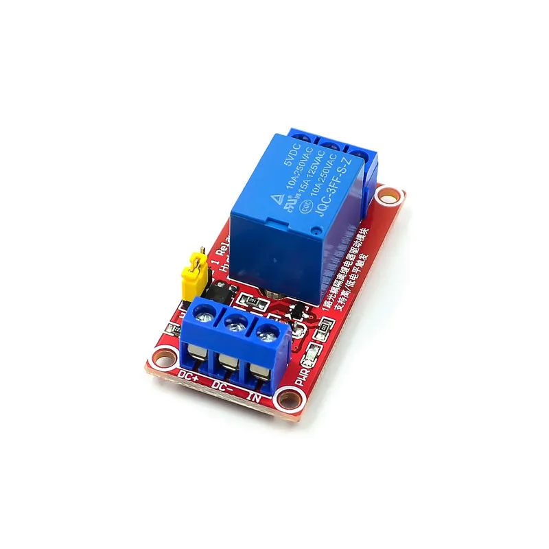 1/2/5/10/20Pcs 1/2/4/8-way 5V12V24V Relay Module Optocoupler Isolation High And Low Level Trigger Microcontroller Red Board