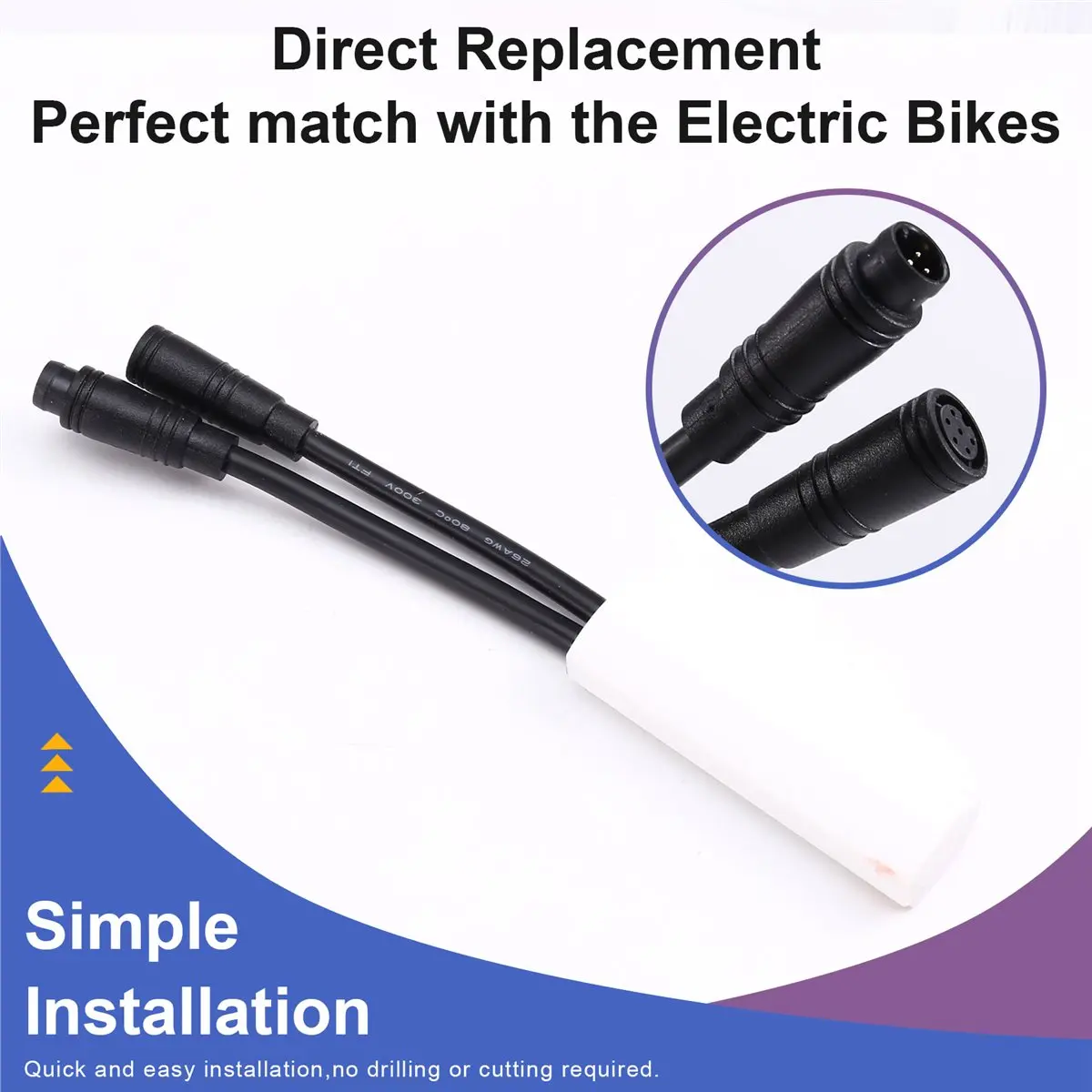 lookme 40km/H Unlocking Speed Line for Ninebot Segway F3 E/F3D/F3 ProE/F3 ProD E-Scooter Release Speed Limit Cable