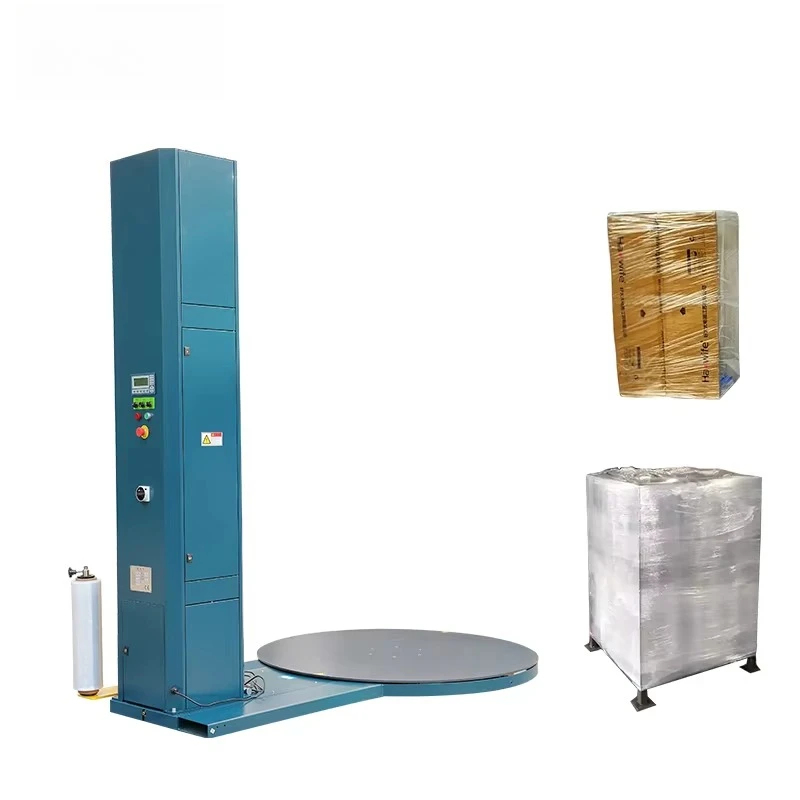 2000A Automatic Industrial Transparent Film Packing Machine Transparent Stretch Film Pack Machine Pallet Wrapper