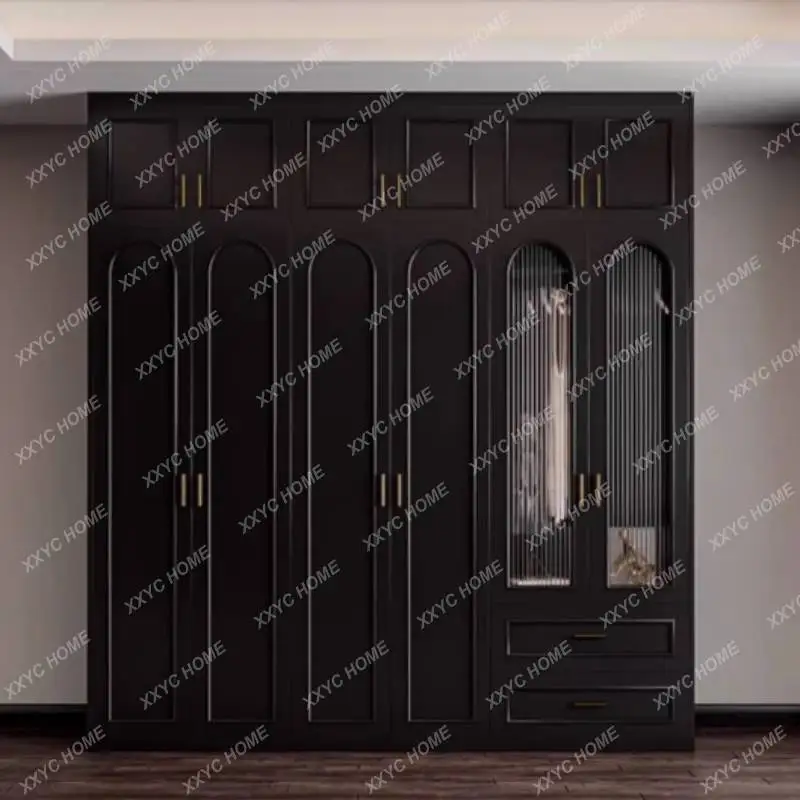 XX SM Replica Luxury Wood Wardrobes Orgnizer Drawers Living Room Wardrobes Bedroom Closet Organizer Replica
