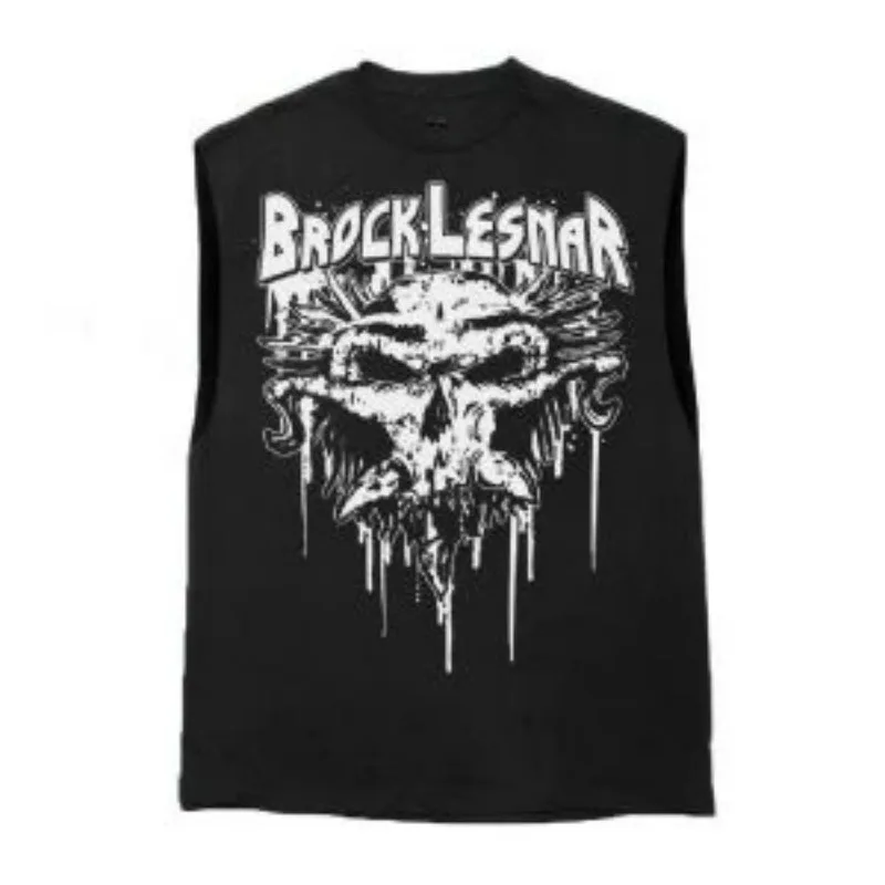 Brock Lesnar Merch tank tops T-shirt Merch Men Short Sleeve Tee Unisex Tops Clothes Causal Female Y2K Tops