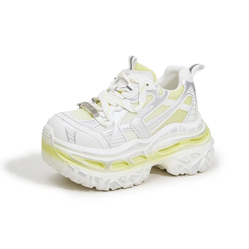 

Высококачественные женские прогулочные кроссовки в стиле ретро, дизайнерские повседневные кроссовки на толстой подошве, дышащие сетчатые кроссовки, повседневные кроссовки в стиле «dad shoes»