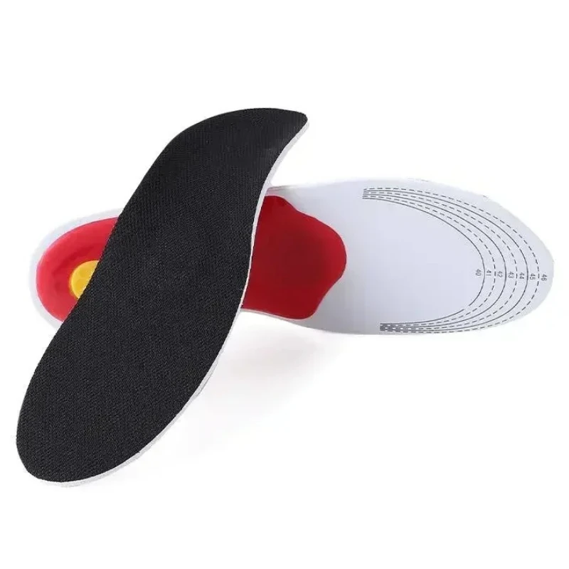 1/2Pairs نعل داخلي تقويمي قوس دعم النعال المسطحة لتقويم العظام للأقدام سهولة ضغط حركة الهواء التخميد وسادة نعل