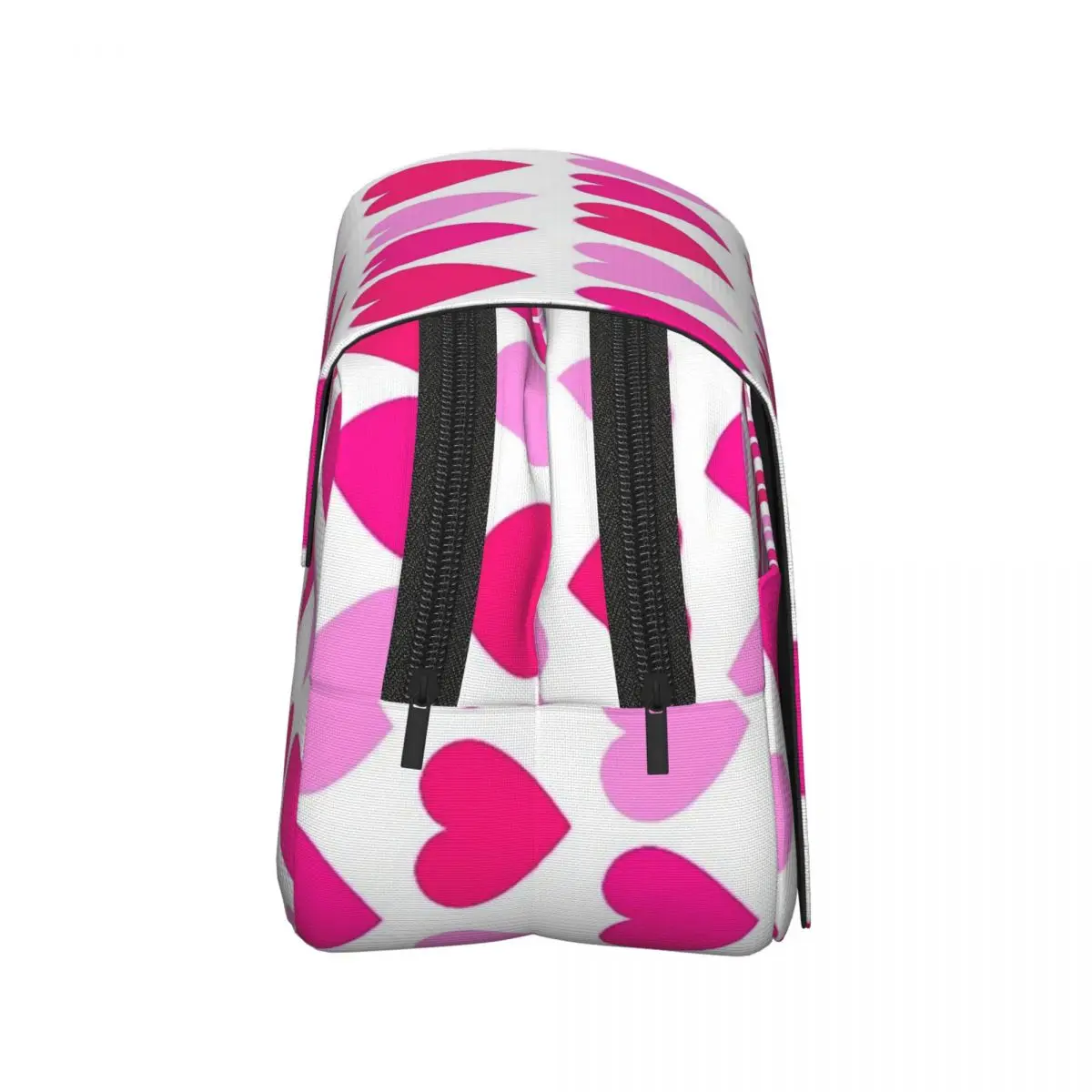 PINK HEART Pencil Cases Pen Holder Hard Shell Leather Large Capacity Pen Box Pencil Bag for Studen School