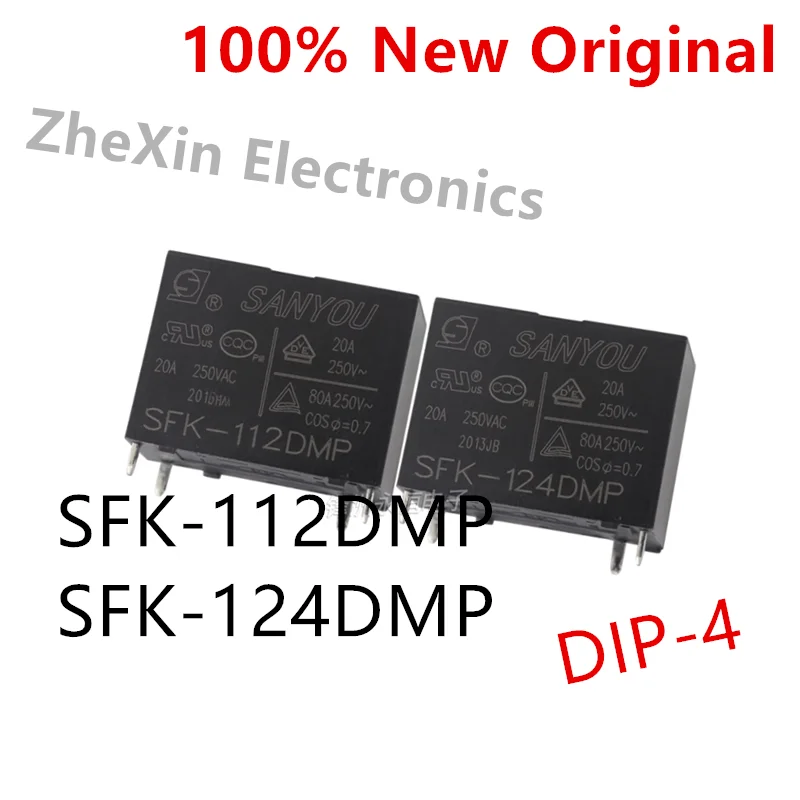 

5PCS/Lot SFK-124DMP 、SFK-112DMP 、SFK-112DMP-F-H-33 DIP-4 New air conditioning dedicated relay