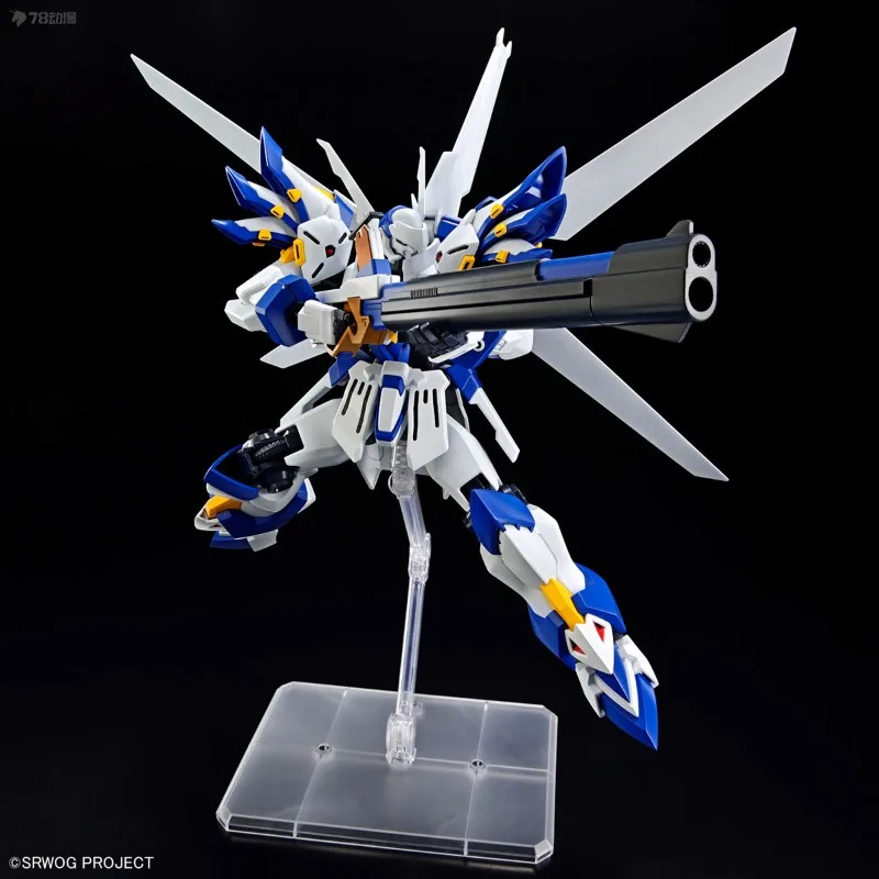 BANDAI Echt Uitgebreid Assemblagemodel Serie HG Super Robot Wars White Knight Plastic Assemblagemodel Prachtig Speelgoed Cadeau