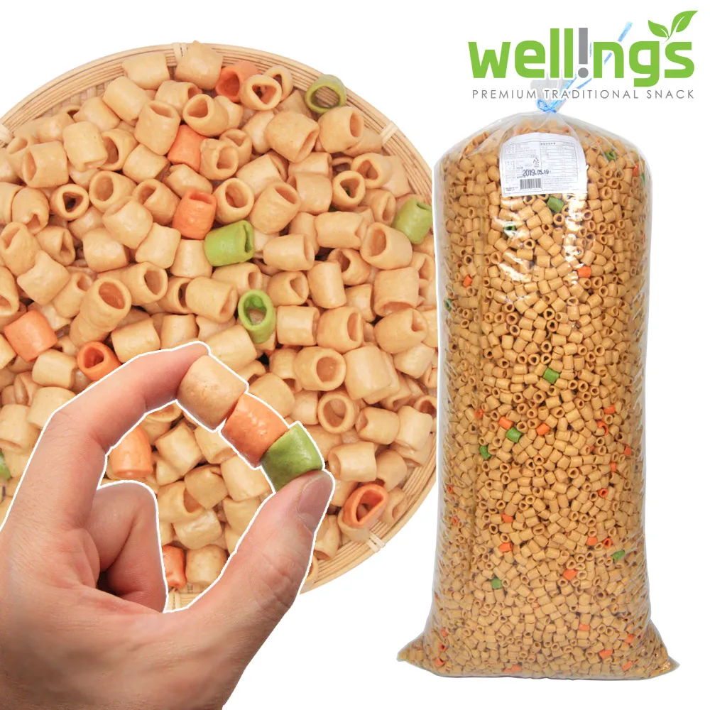 Embalaje en caja, HACCP, uso comercial a granel, snack de macarrones Kala, arroz frito en frío, snacks y aperitivos tradicionales