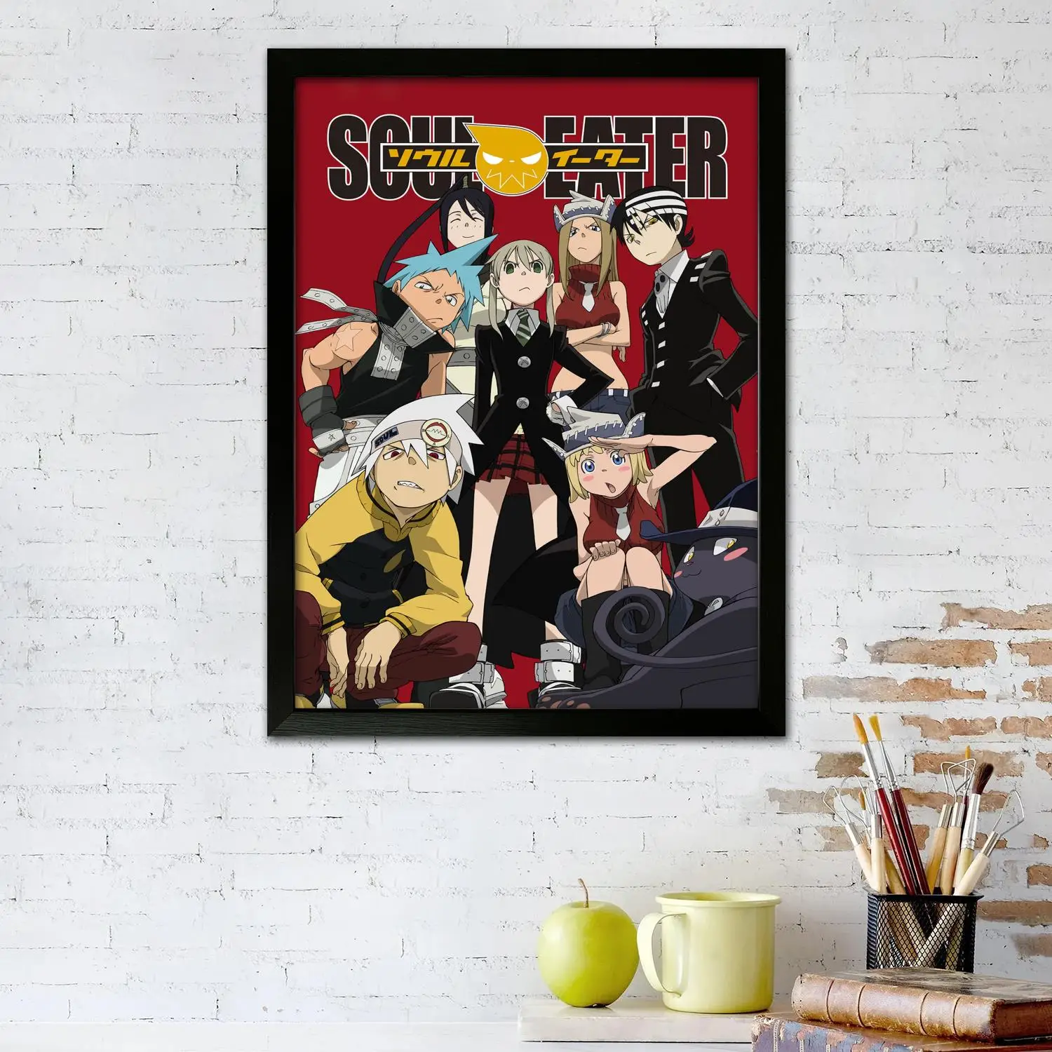 Soul Eater Canvas Art Poster and Wall Art, Picture Print, Modern Family, Bedroom Decor, Posters,Decorative painting