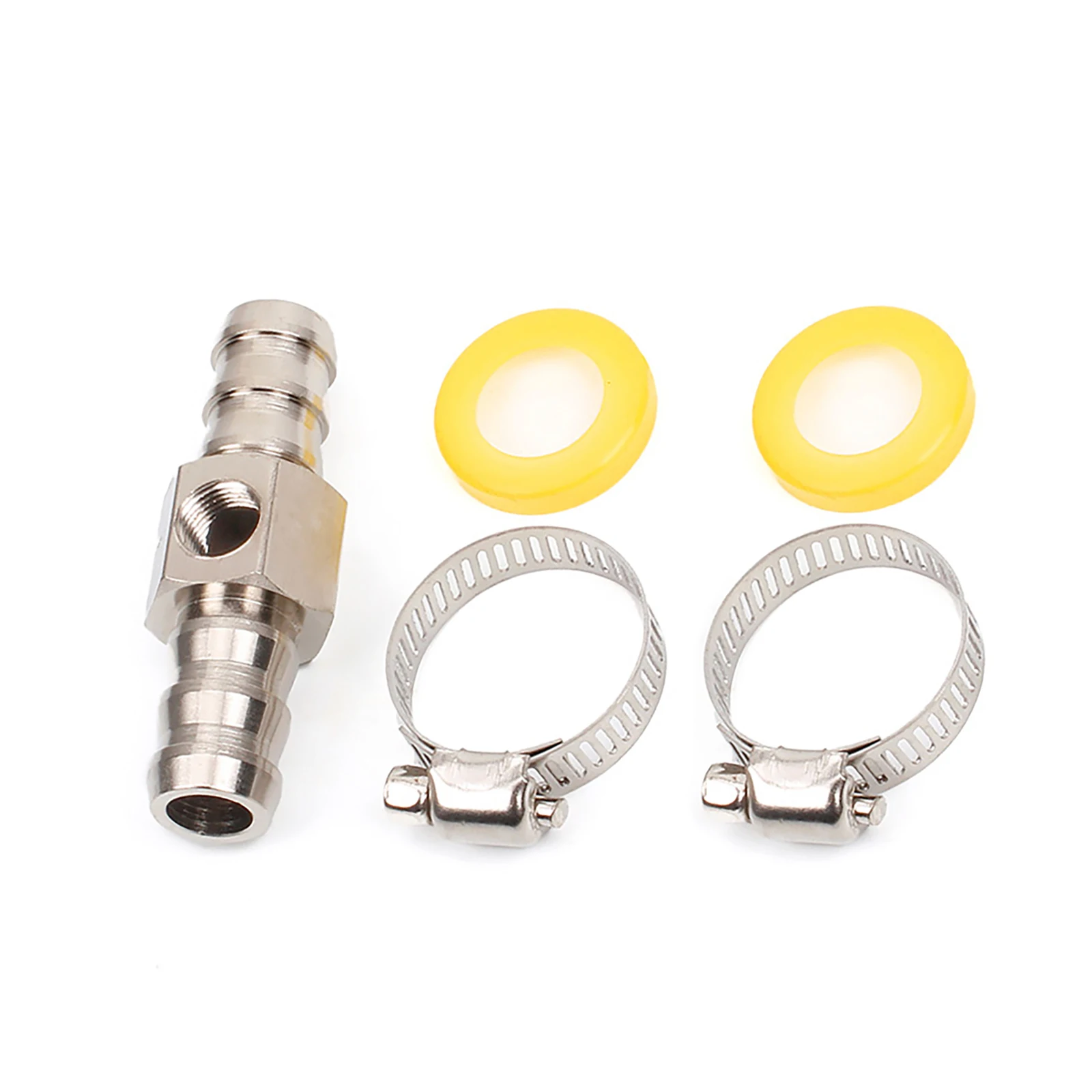 3/8 inch Fuel Line Fuel Pressure T-fitting Adapter For Fuel Pressure Gauge Sensor Car Accessorie T-fitting Adapter Connector