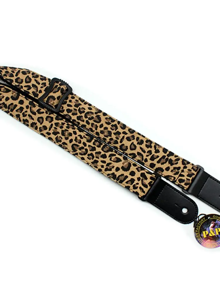 Leopard print strap is suitable for Ukulele small acoustic folk guitars instrument supplies