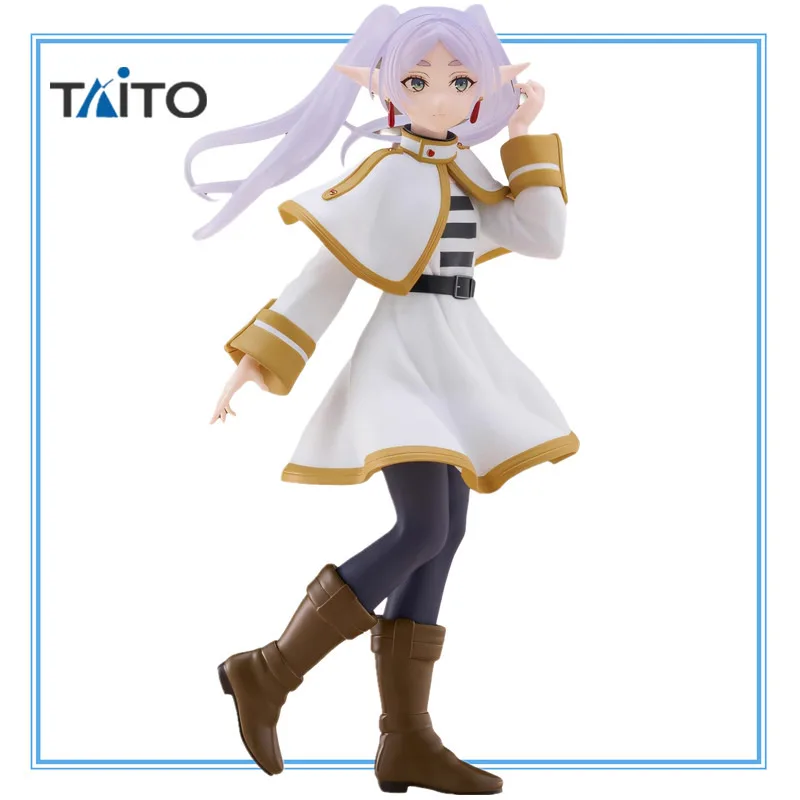 In Stock Original Genuine TAiTO Frieren: Beyond Journey's End Frieren Cartoon Kawaii Model Collection Doll Toy Cute Decoration