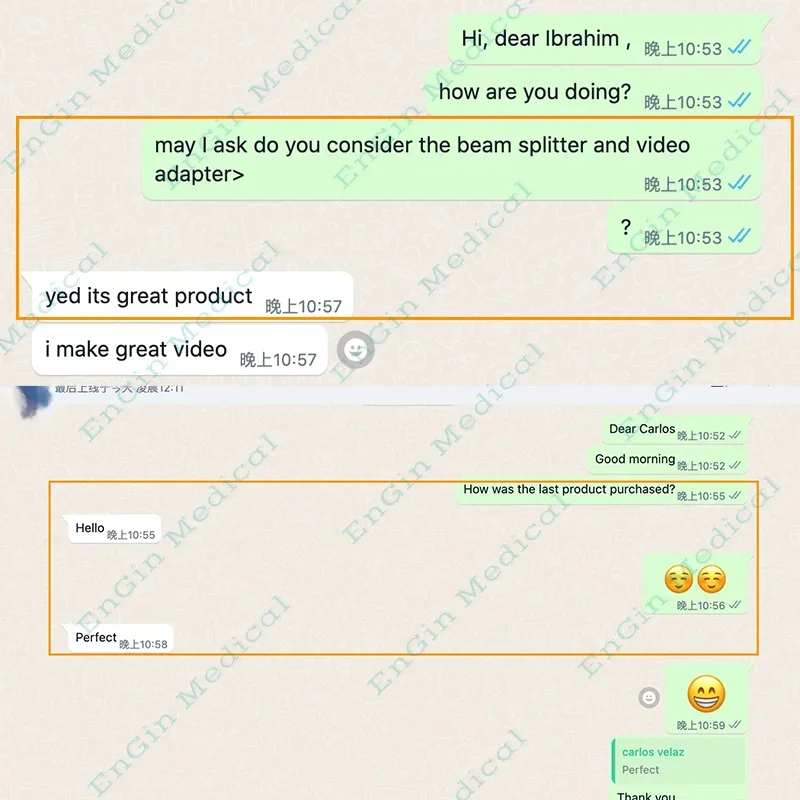 อะแดปเตอร์กล้องวิดีโอคุณภาพสูง 4K กล้องสลิตแลมป์ ตัวแยกลำแสง