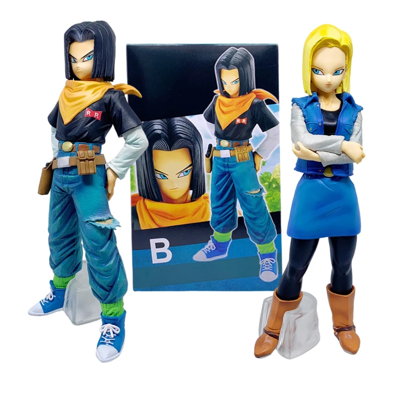 Anime Dragon Ball Z Android figura Android PVC colección de figuras de acción modelo juguetes para adultos niños regalos de navidad