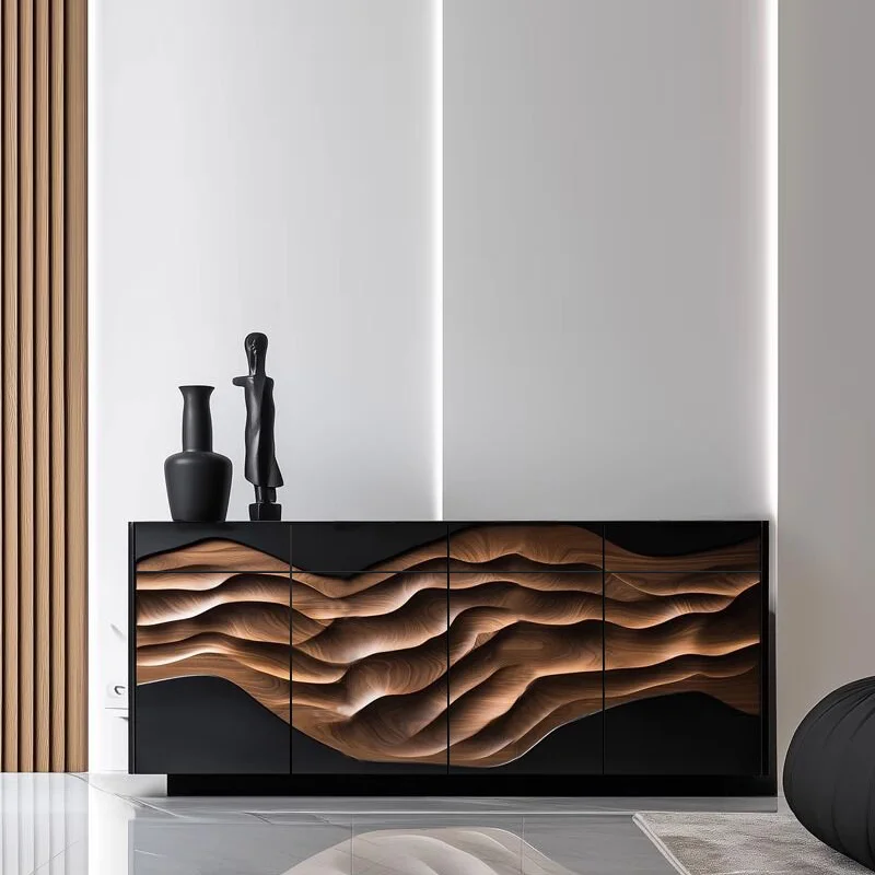 Living Room Sideboards Corner Cabinets Wood Craft Decor Storage Drawer Cabinets Mid Century Desk Gabinete Lounge Suite Furniture