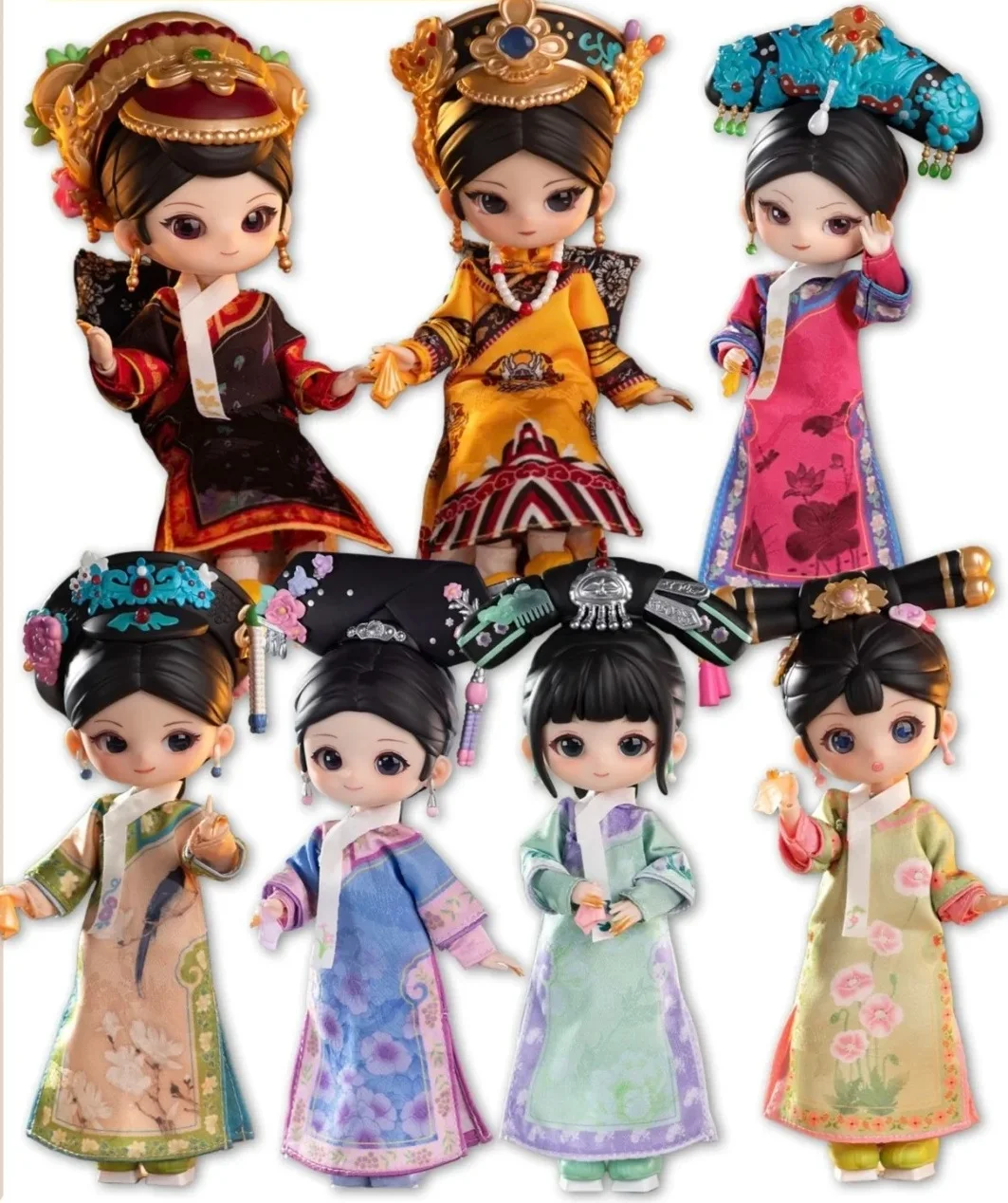 

New Zhen Huan Biography 1/12 Bjd Genuine Blind Box Joint Movable Doll Fashion Decor Model Mystery Box Toys Girl'S Birthday Gift