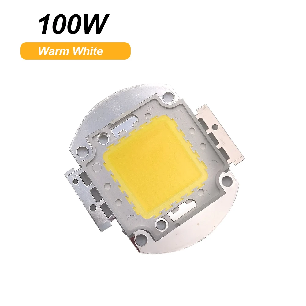 100W Dual Color Warm White and White High Power LED Light Matrix COB Integrated LED Lamp Chip For DIY Floodlight Spotlight Stage