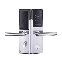 Digital Inteligente Mortise Door Lock System, Cartão Chave RFID, US ANSI Padrão, Wi-Fi App, Software Livre, App, Hotel, Door Lock