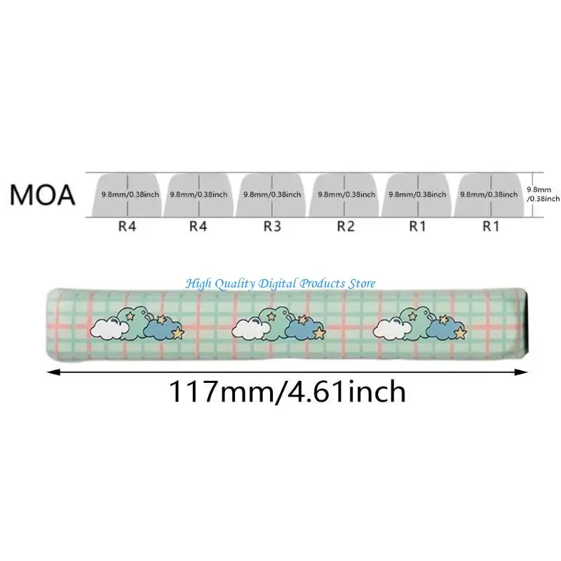 U2je Unieke Milk Green Pig PBT KeyCap Set MOA Profile KeyCaps Dye Sublimation voor uitgebreid toetsenbordgebruik