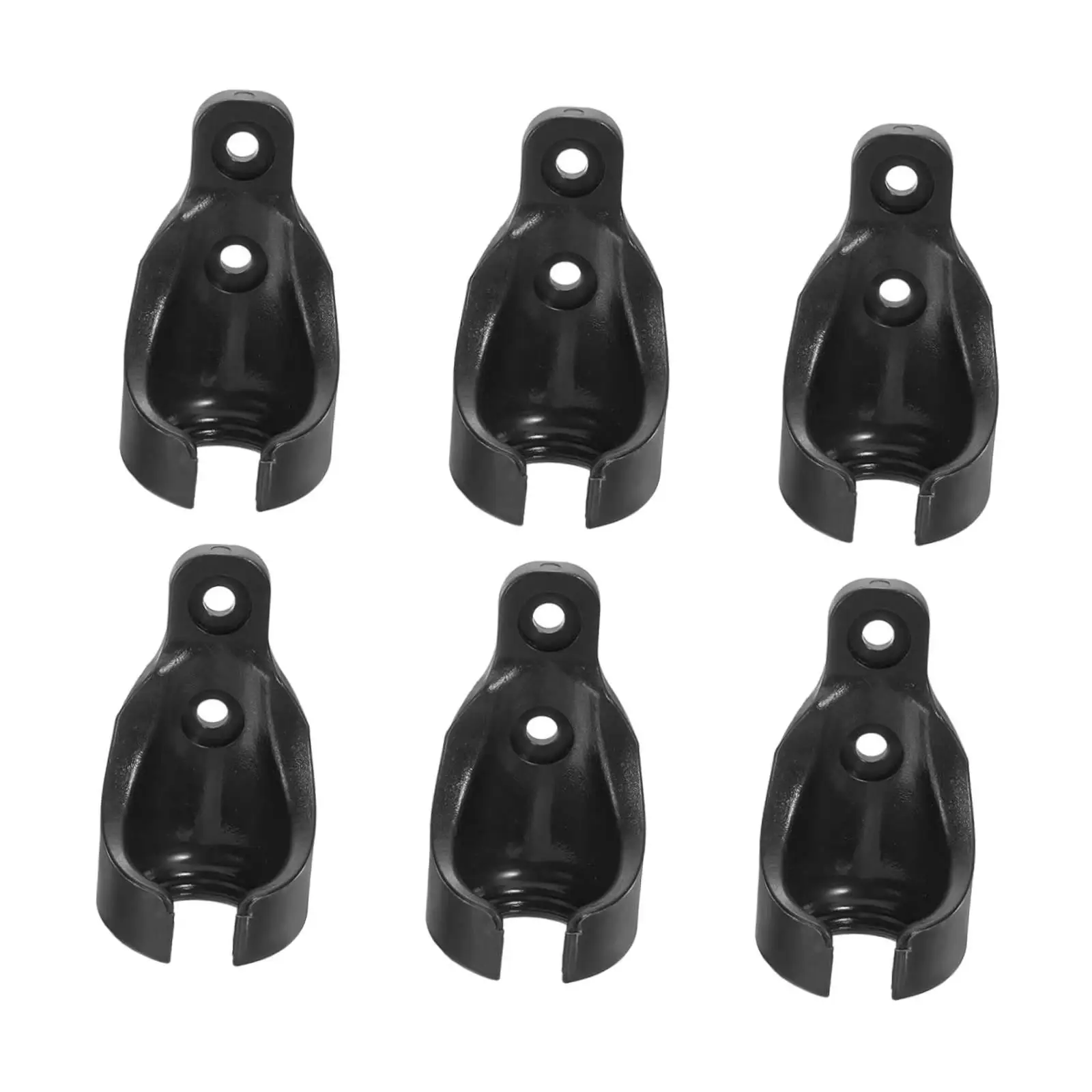 Mounting Brackets for Exterior Outdoor Sun Shades Blinds Bungee Receivers Plastic Windproof Tie Downs for Roller Blind Repair