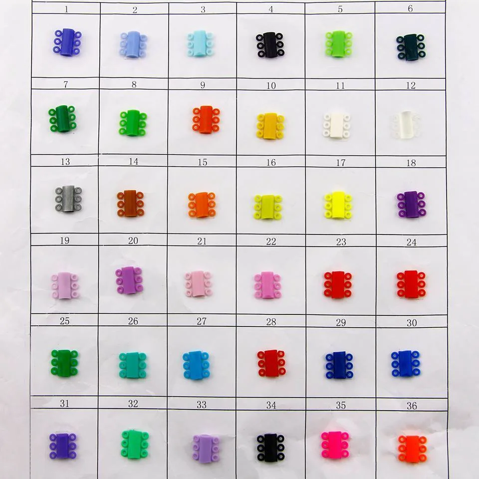 1040PCS/40Sticks Dental Kieferorthopädische Ligatur Krawatten Bunte Bänder Elastomer Beleuchtung Ring für Zähne Hosenträger Zahnmedizin Behandlung – Detail 10