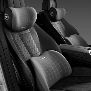 Car neck protective pillow, memory foam, self -seat seat backrest, soft waist pillow, backrest, low back 9 Main Sales Lumbar Cushion - №10