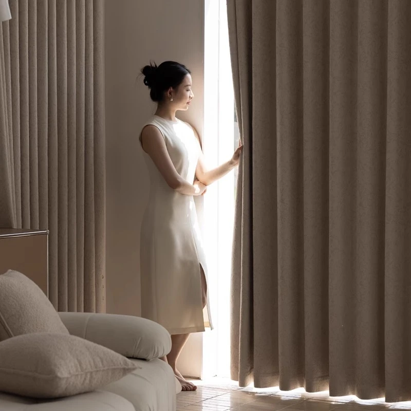 حجم مخصص الأبيض تول الإغاثة الأوروبية الشنيل أنيقة فاخرة شير الستائر لغرفة المعيشة غرفة الطعام غرفة نوم باب المطبخ #4