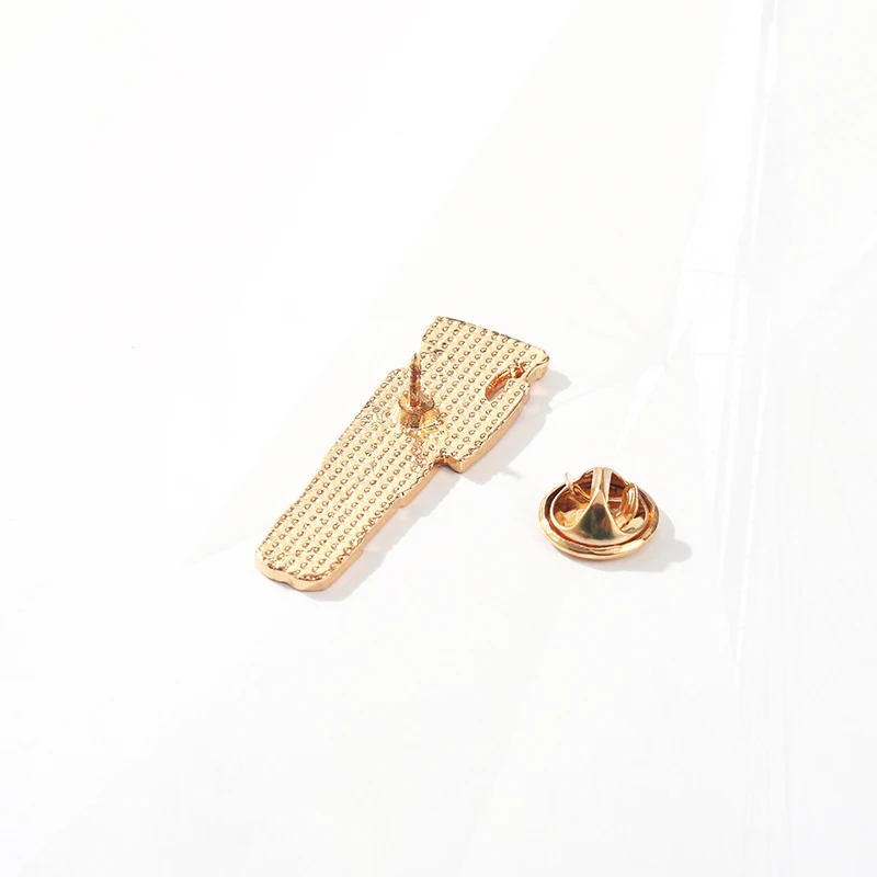 Zither tas Pin pakaian Lapel Pin lencana kartun perhiasan hadiah untuk teman terbaik The Untamed Enamel Pin karakter TV Flute