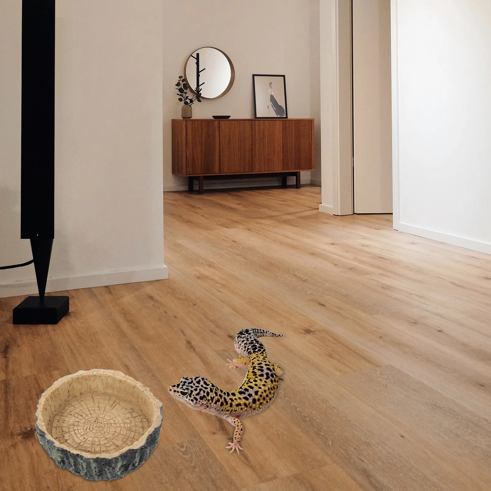 

2 шт. миски для корма для рептилий из безопасного материала премиум-класса с гладкой нескользящей поверхностью для черепах, змей, ящериц, для воды и корма