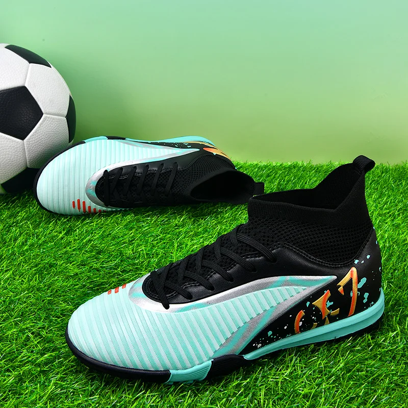 أحذية كرة القدم عالية الجودة للرجال، أحذية كرة القدم المرابط في الهواء الطلق، أحذية تدريب خفيفة الوزن، أحذية كرة قدم رياضية للرجال/النساء