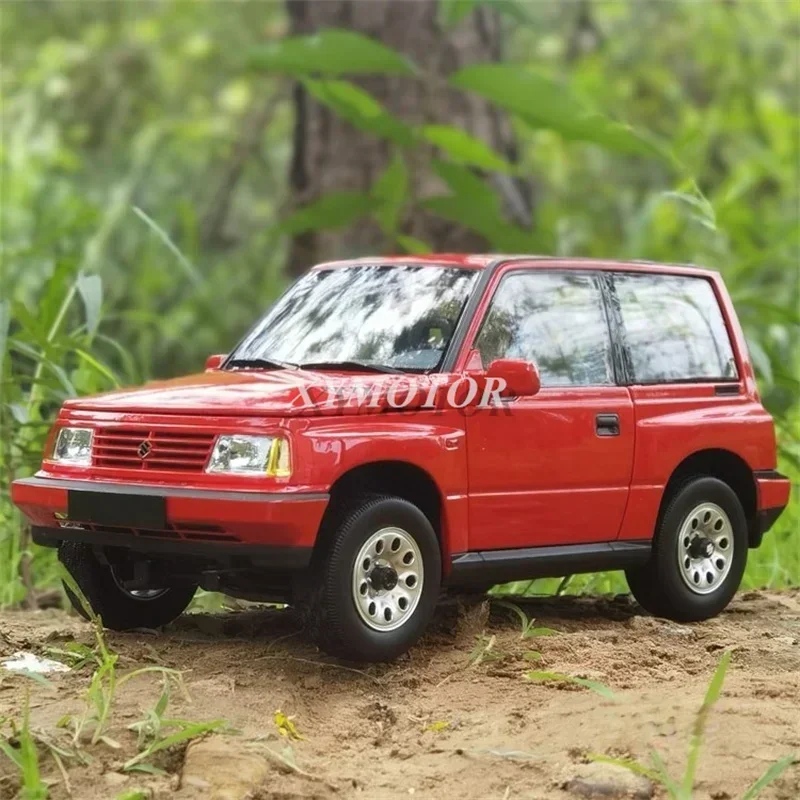 

DORLOP 1/18 для Suzuki Vitara эскудо, литая машинка, модель внедорожника игрушки, подарки, белая/серая/красная коллекция, украшения